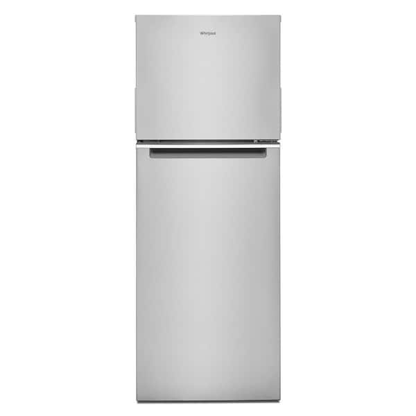 Whirlpool 12.9 cu. ft. Built-In and Standard Top Freezer Refrigerator in Fingerprint Resistant Stainless Steel