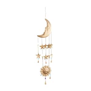 39 in. Gold Metal Eclectic Windchime