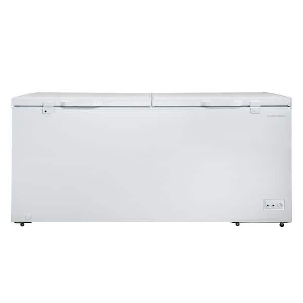 79.1 in. 21.0 cu. ft. Manual Defrost Chest Freezer in White