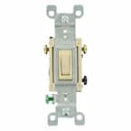 15 Amp 3-Way Toggle Switch, Ivory (6-Pack)