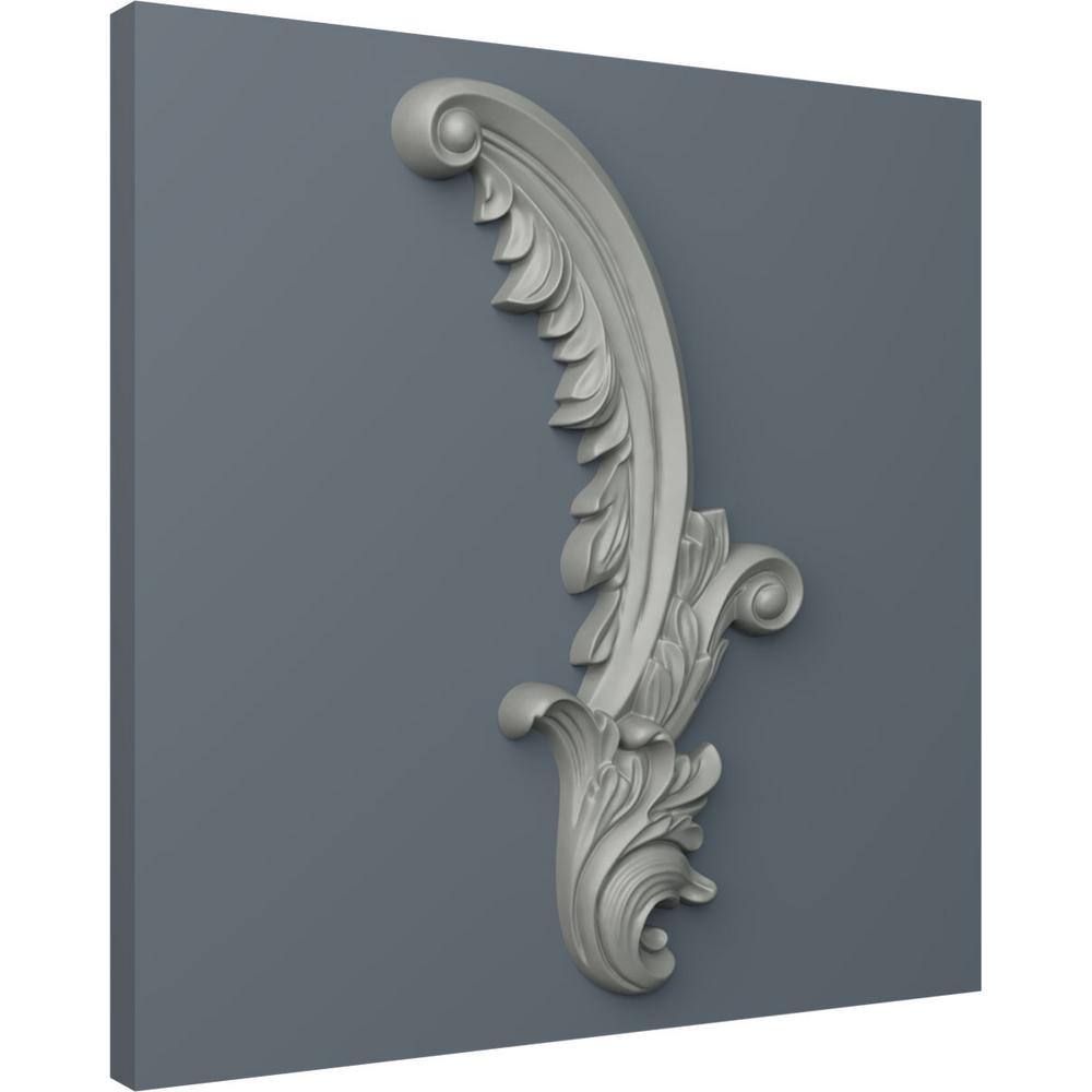 Medway 6.63'' White Primed Urethane Scroll Onlay