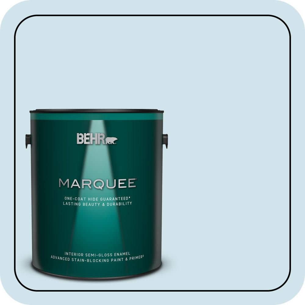1 gal. #550A-1 Sea Sprite Semi-Gloss Enamel Interior Paint & Primer price history on PriceWatchPro