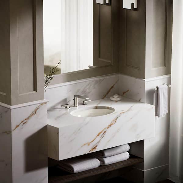 KOHLER Serif 20.6 in. x 15.25 in. Undermount Bathroom Sink in