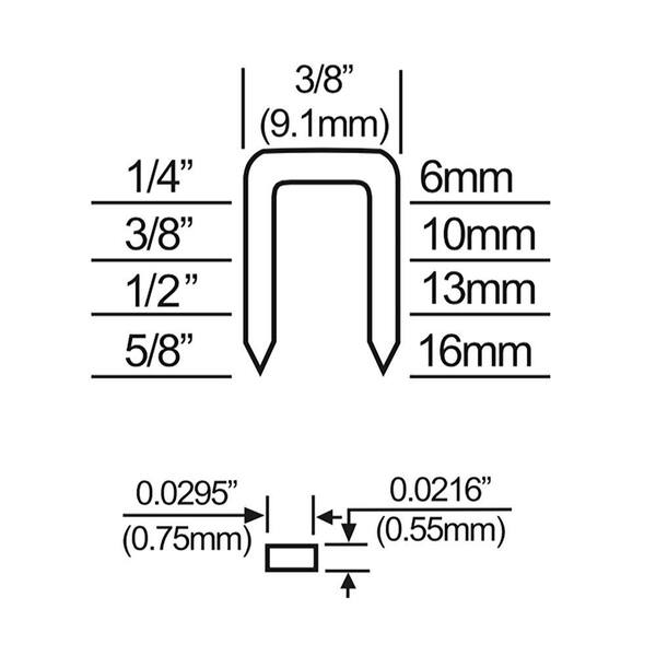 SPRUCE Upholstery Spruce Upholstery Tip: Staple Lengths