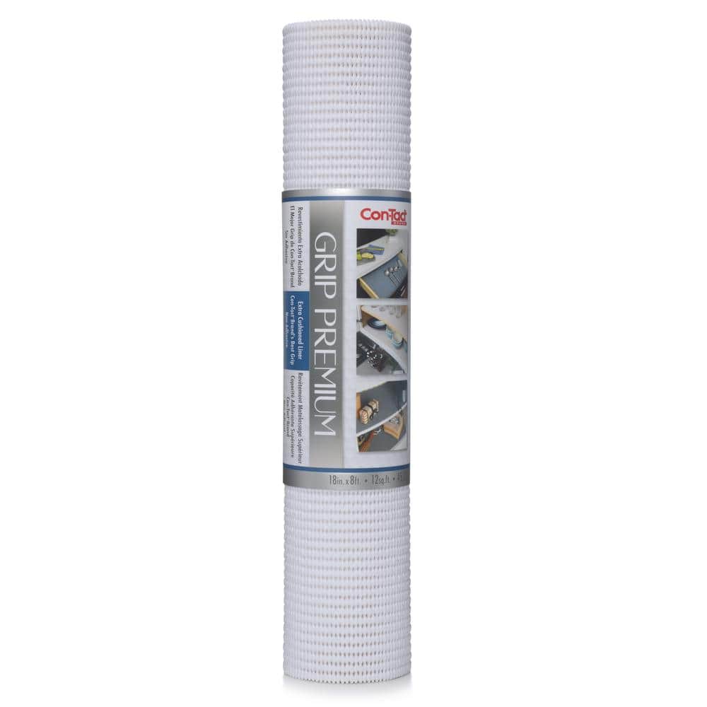 Beaded Grip 18 in. x 5 ft. Chocolate Non-Adhesive Drawer and Shelf Liner (6 Rolls)