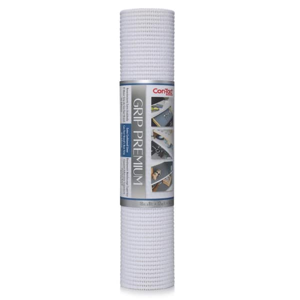 Plast-O-Mat 24 In. x 20 Ft. Clear Ribbed Non-Adhesive Shelf Liner