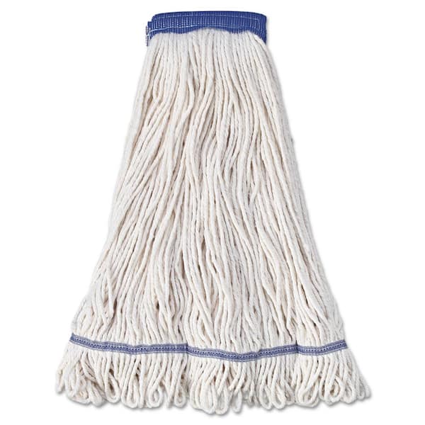 Boardwalk Super Loop Head Cotton/Synthetic Fiber X-Large Mop Head in White (12-Carton)