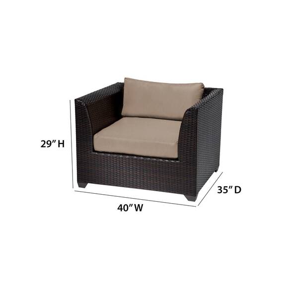 Tk Classics Barbados 12 Piece Wicker Outdoor Sectional Seating Group With Black Cushions 7043312 The Home Depot - Patio Furniture Barbados Tk Classics Barbados 12 Piece Wicker Outdoor Sectional Seating Group With Black Cushions 7043312 The Home Depot - Patio Furniture Barbados
