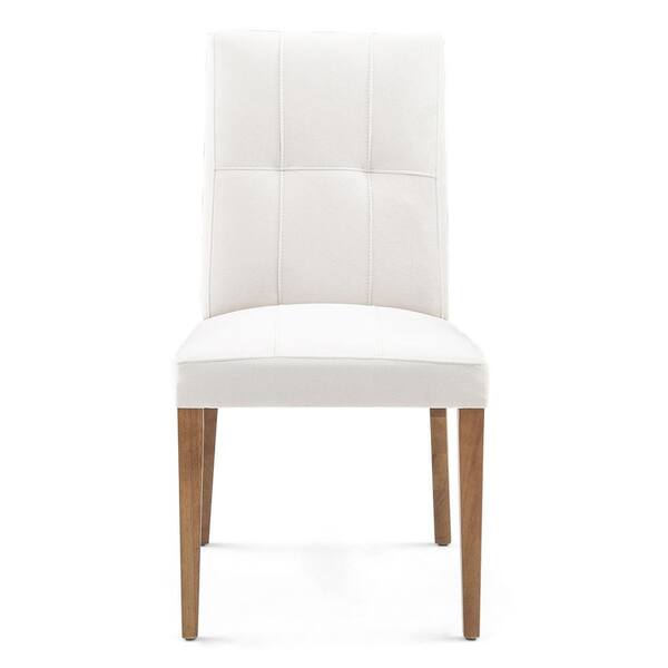 White chair best sale oak legs