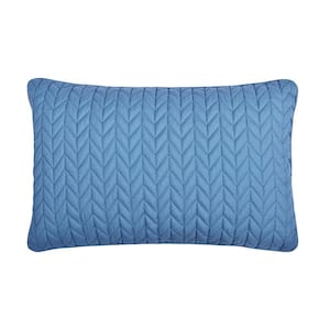 Cabo Polyester Quilted Boudoir Decorative Throw Pillow 12 x 20 in.