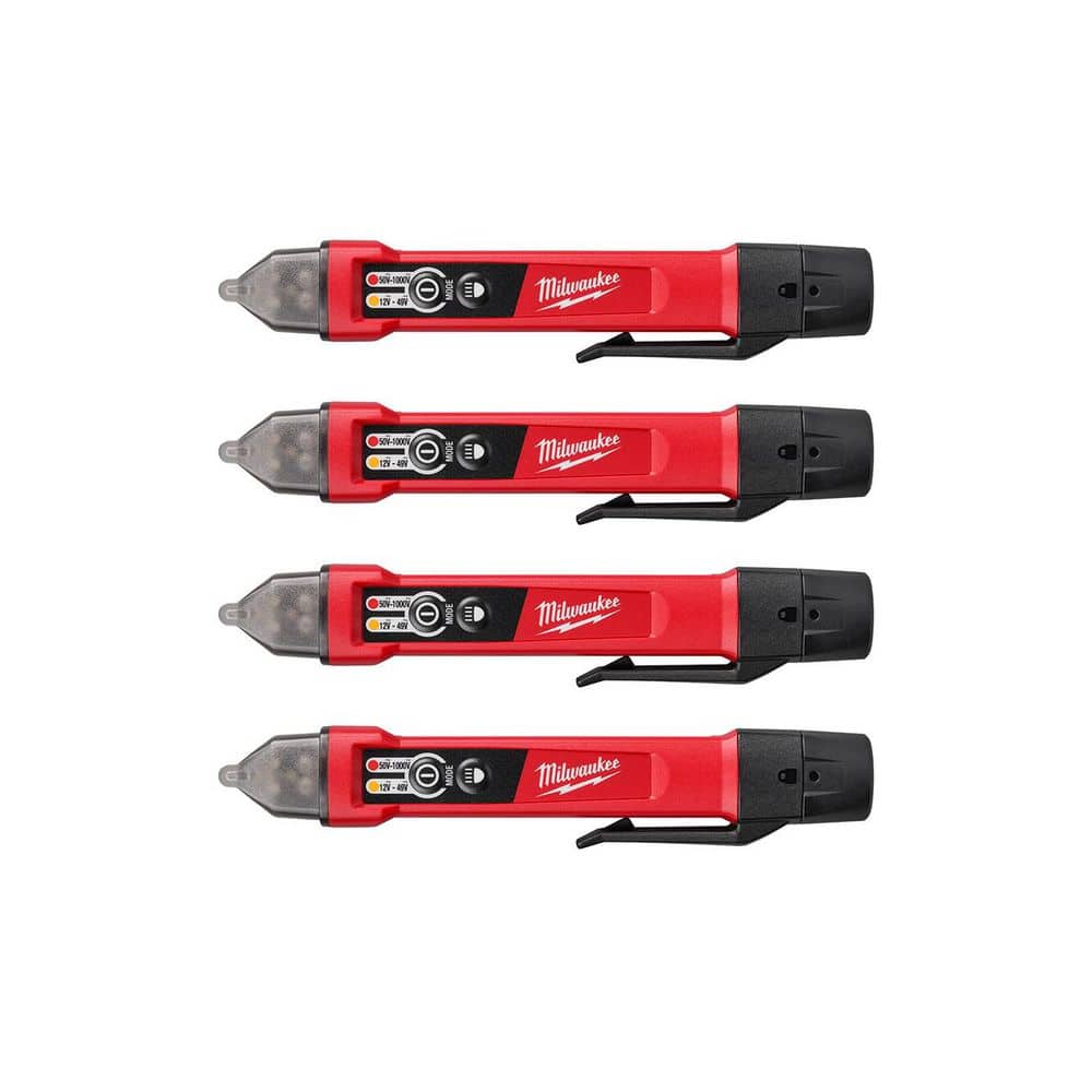 Dual Range Non Contact Voltage Detector with LED 12-1000V AC (4-Pack) price history on PriceWatchPro