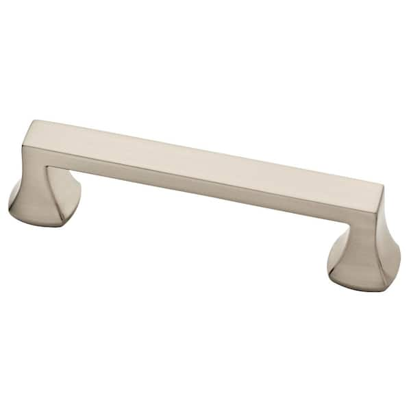 Liberty Mandara 3-3/4 in. (96 mm) Classic Satin Nickel Cabinet Drawer Bar Pull