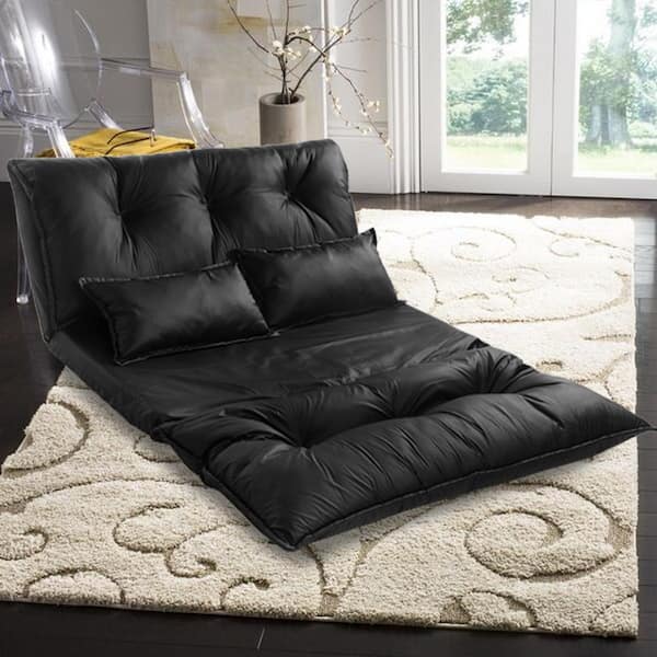 2 Seater Adjustable Floor Sofa Bed, Floor Couch Sofa Bed