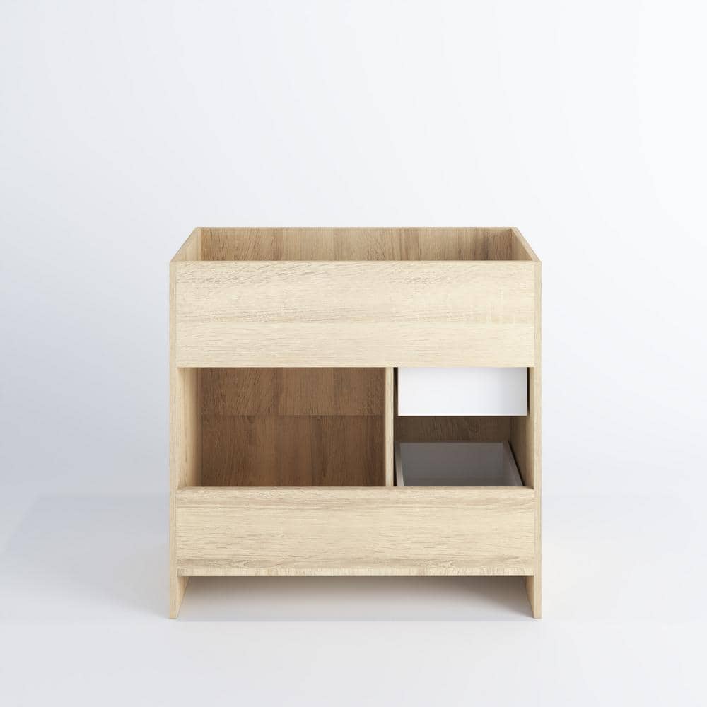 Cinnamon 36" Light Oak Freestanding Bathroom Vanity Base
