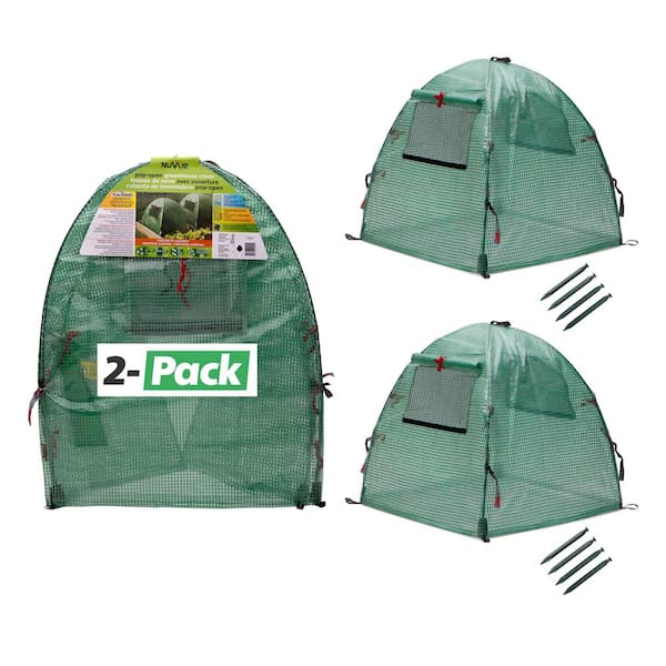 Nuvue 22 in. Greenhouse Pop-Open Cover (2-Pack)