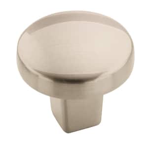 Forgings 1-1/4 in. (32mm) Classic Satin Nickel Round Cabinet Knob