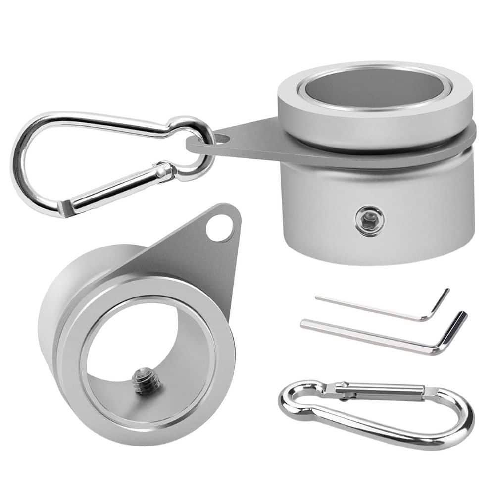 0.75-1.02 in. Adjustable Aluminum Alloy Flagpole Rings 360 Rotating Anti-Wrap Mounting Ring Matte Silver 2-Pack price history on PriceWatchPro