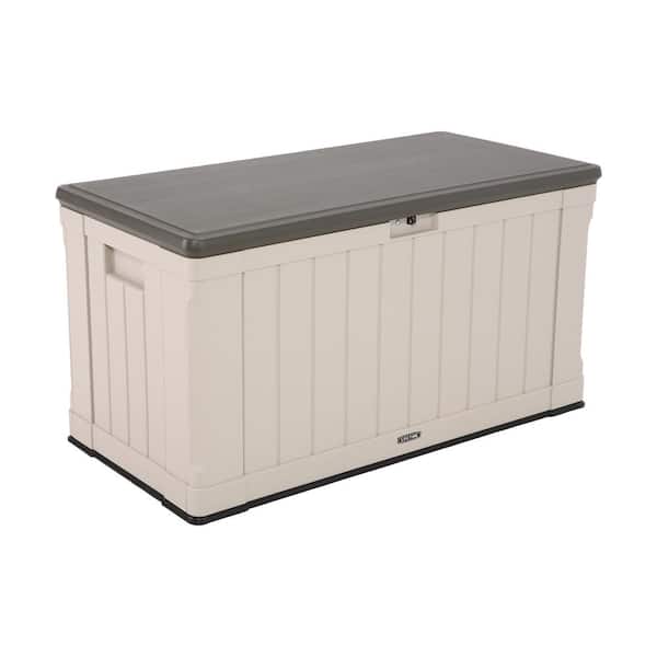 Lifetime 116 Gal. Heavy-Duty Outdoor Resin Storage Deck Box