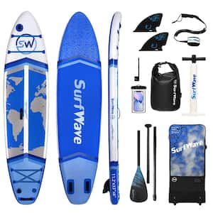 Crew & Axel Inflatable Stand Up Paddle Board Non Slip SUP W