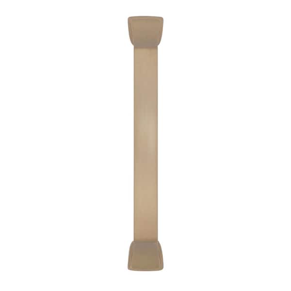Revitalize 3-3/4 in. (96mm) Traditional Golden Champagne Arch Cabinet Pull