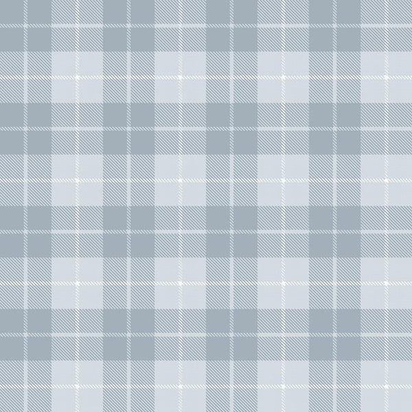 Unbranded Blue Little Explorers 2 Twilled Tartan Matte Finish Non-Pasted Non-Woven Wallpaper Sample