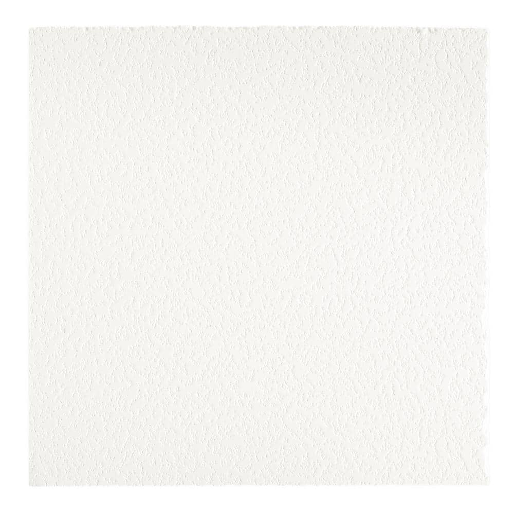 Easy Elegance Textured White 6 in. x 6 in. PVC Square Edge Lay-in Ceiling T