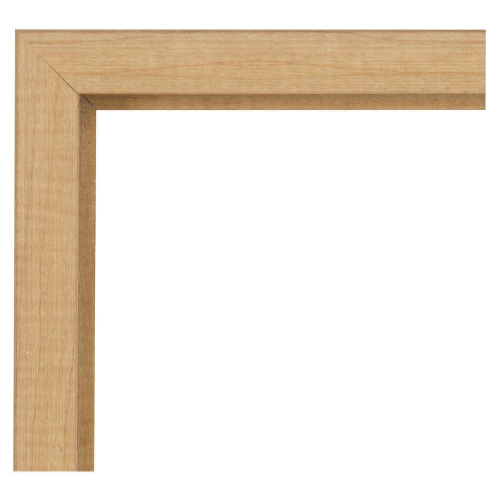 Walker Noble Scenic Desert Path V Canvas Print with Maple Frame