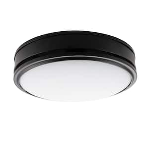 Broadway Decorative 110-CFM 2.0-Sones Bathroom Ventilation Exhaust Fan with Light in Matte Black