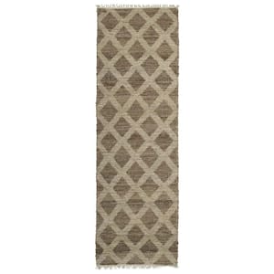 Kenwood Chocolate 2 ft. x 6 ft. Double Sided Runner Rug