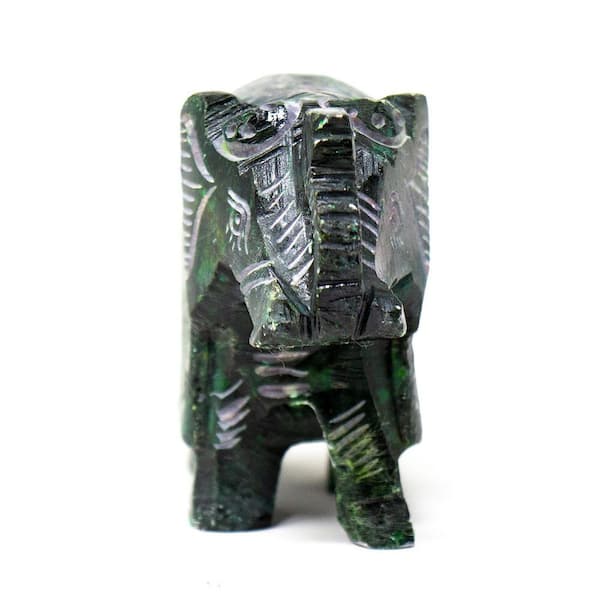 Grey Ceramic Elephant Incense Holder - Gifts For Home - Busy Bee