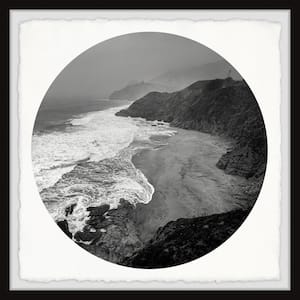 "Big Ocean Waves" by Marmont Hill Framed Nature Art Print 18 in. x 18 in.