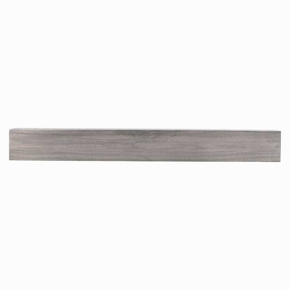 Modern Farmhouse 48 in. Ash Gray Mantel price history on PriceWatchPro