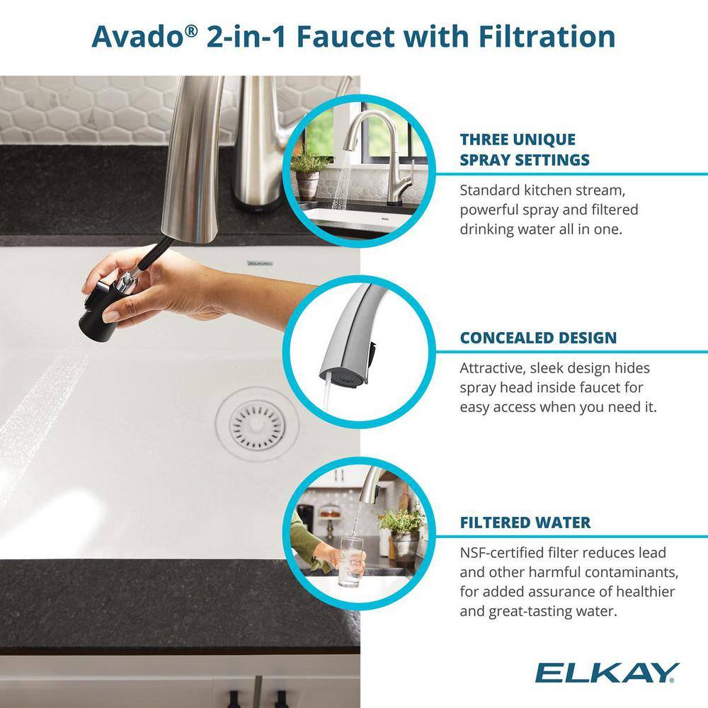 White Quartz Double Bowl Undermount Kitchen Sink with Faucet