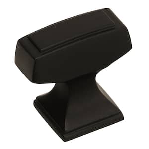 Mulholland 1-1/4 in. L (32 mm) Black Bronze Square Cabinet Knob