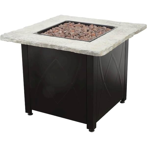Endless Summer 30 in. Propane Stainless Steel Fire Pit Table
