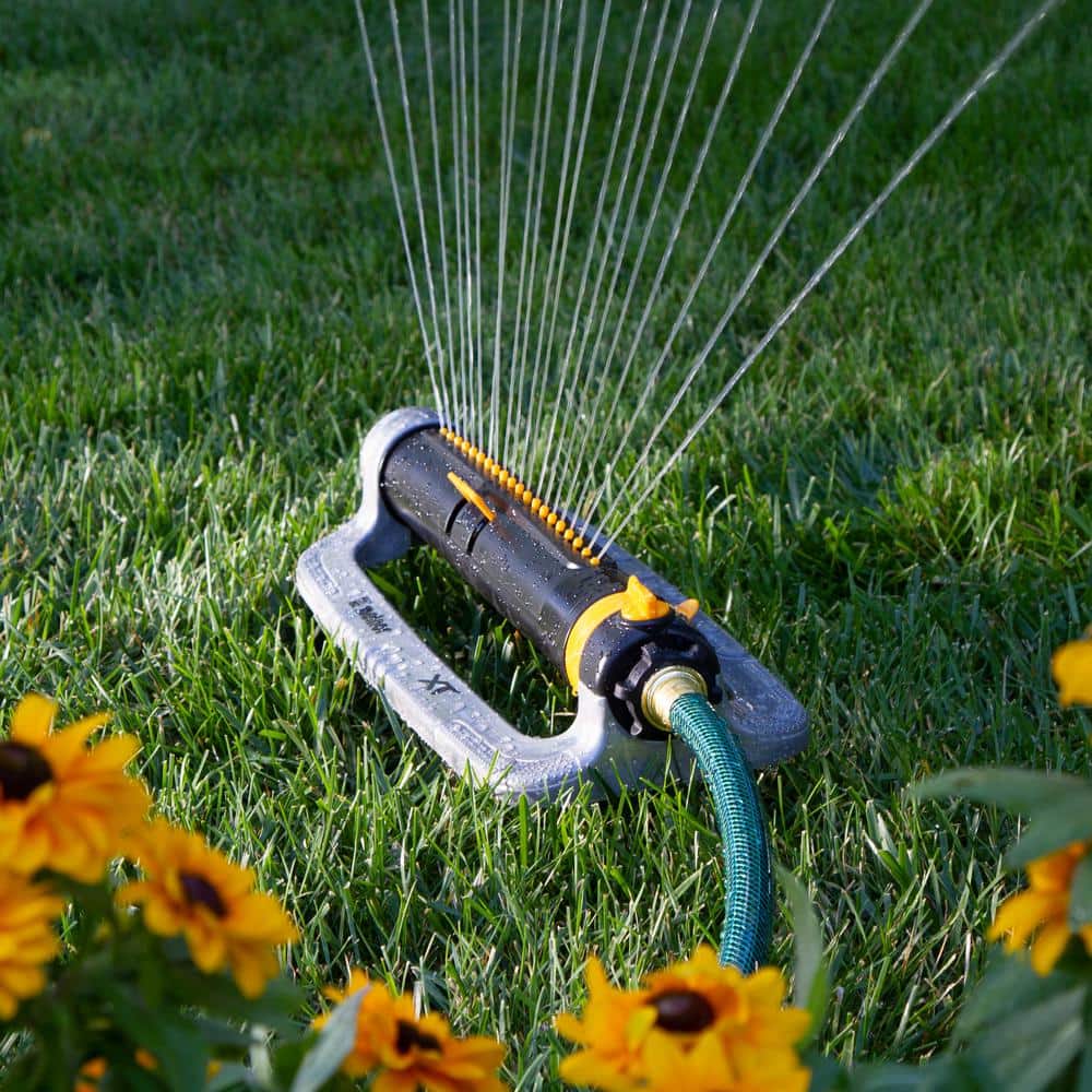 15 Hole Garden Lawn Sprinkler Sprayer Oscillating Watering Irrigation System New 