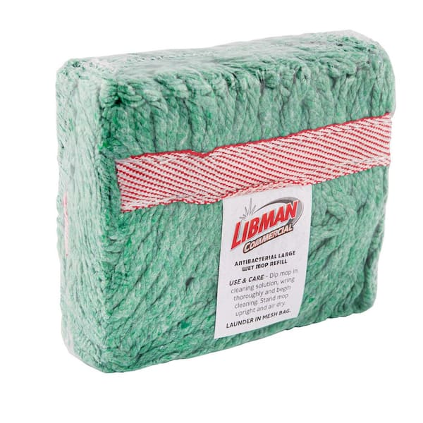 Libman Large String Mop Premium Blended Looped-End Wet Mop Head