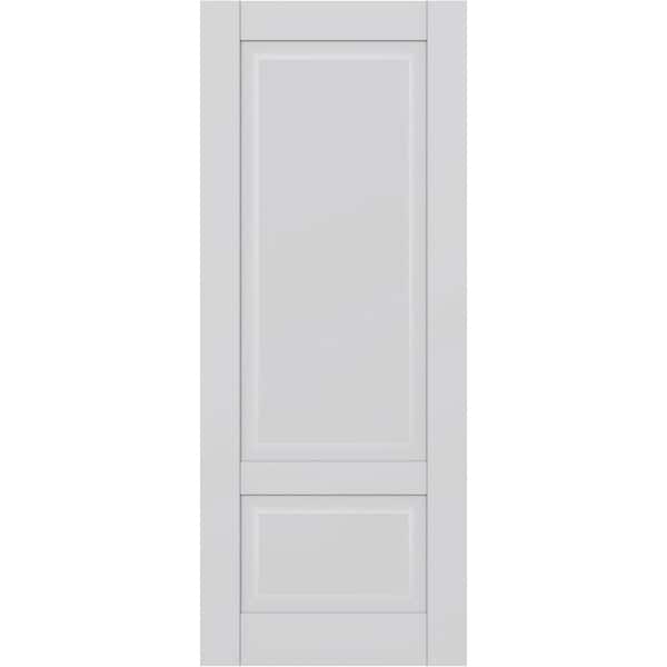 CA 2 36 in. x 96 in. No Bore Primed Solid Composite Core Wood Interior Door Slab