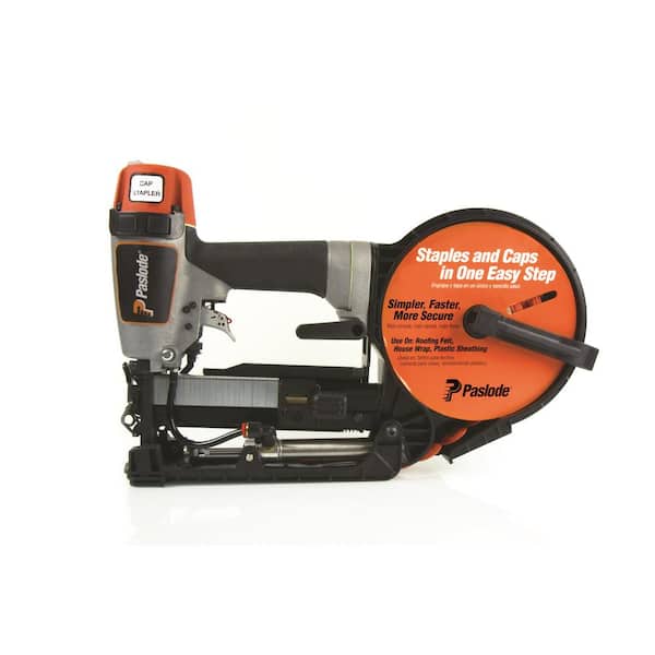 CS150 Pneumatic 18-Gauge 3/8 in. Crown Cap Stapler