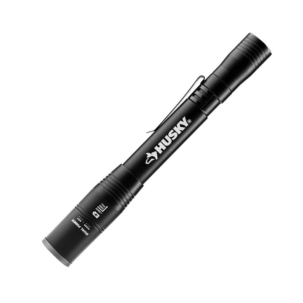 Husky 400-Lumens Dual Power LED with UV Focusing Penlight