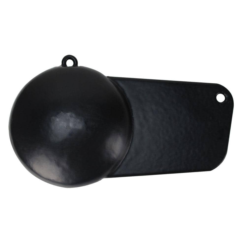 Plomb De Pêche Downrigger Vintage 10 Lbs - Aileron Noir - Poids Traîne Occasion