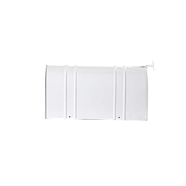 Postal Pro Carlton Post Mount T2 Mailbox, White PP150SWH - The