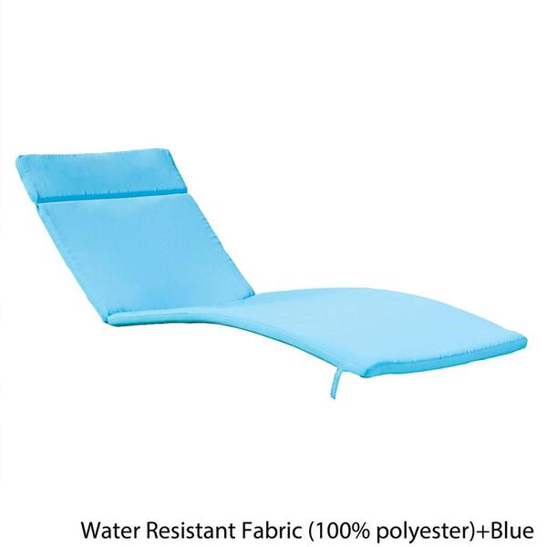 aqua chaise lounge cushions