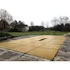 20 ft. x 40 ft. Rectangle Solid Tan in Ground Pool Safety Cover, ASTM F1346 Certified