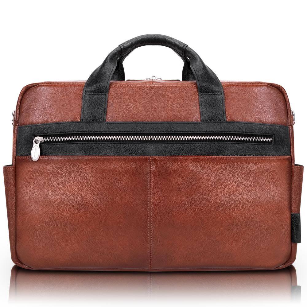 McKlein Brown buy Leather Laptop Bag