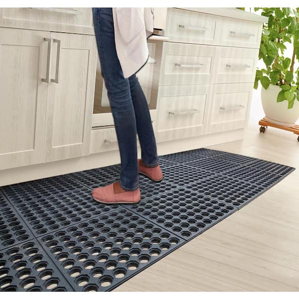 Dura-Chef Interlock Rubber Kitchen Mats