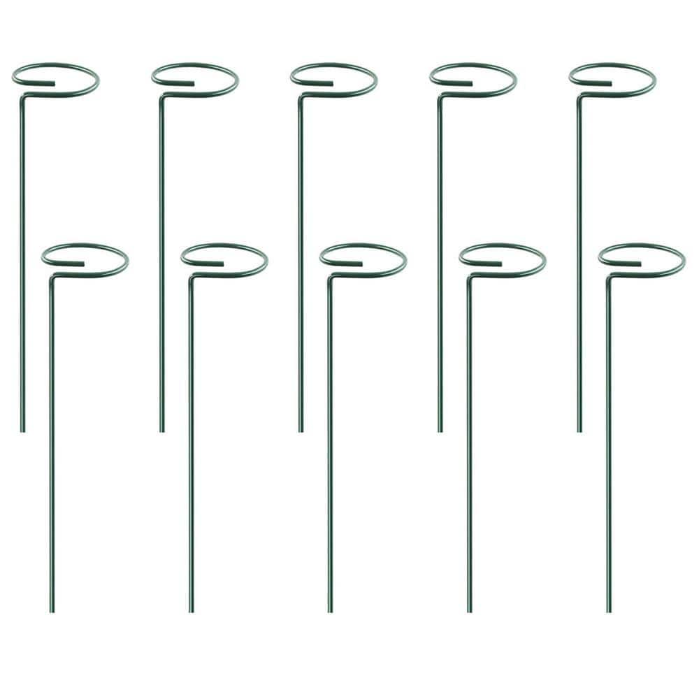 Movisa Plant Support Stakes Garden Flower Single Stem Support Stake ...