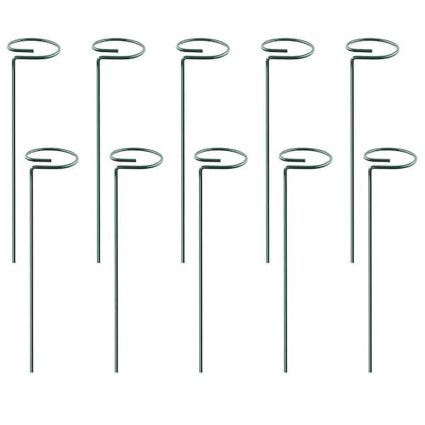 Movisa Plant Support Stakes Garden Flower Single Stem Support Stake ...