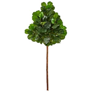 78 in. Green Artificial Fiddle Leaf Tree