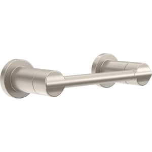 Nicoli Wall Mount Pivot Arm Toilet Paper Holder Bath Hardware Accessory in Brushed Nickel